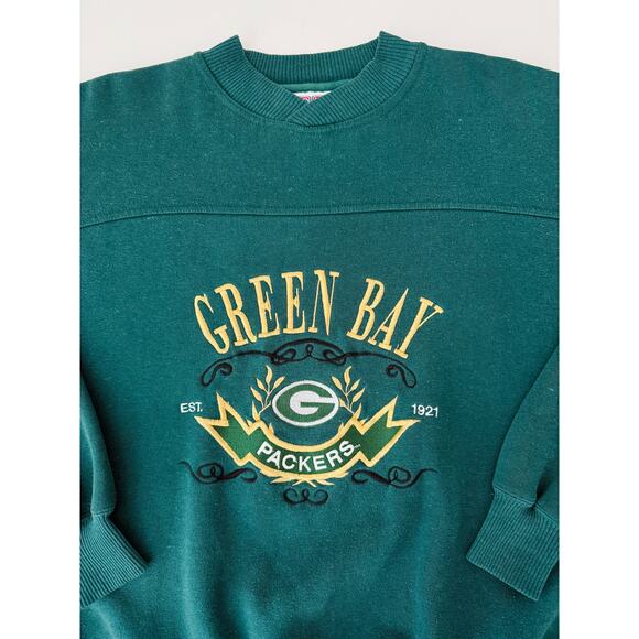NFL green bay packers vintage crewneck - size large - Picture 3 of 6
